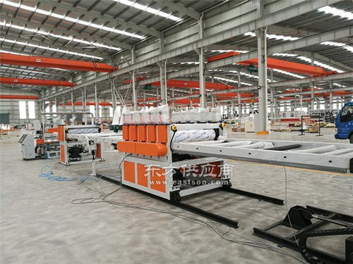 pp建筑模板機(jī)組,塑料模板機(jī)械廠家,塑料模板機(jī)械圖片